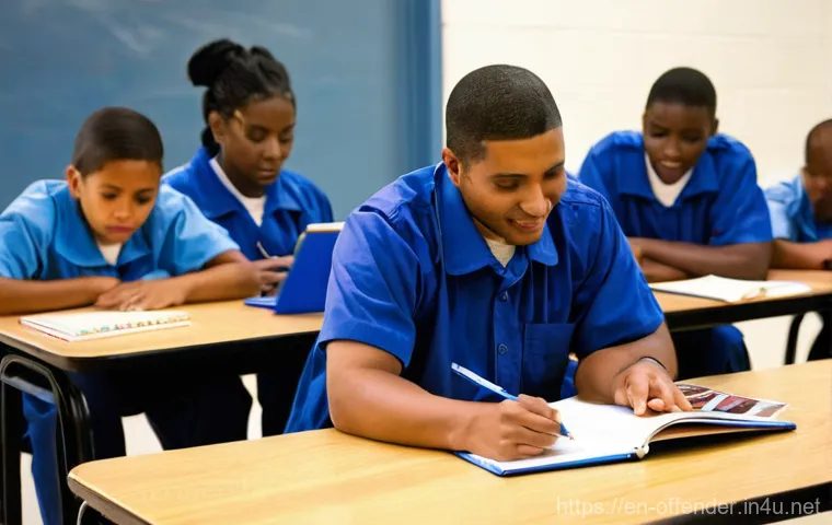 교도소 내 범죄 예방 프로그램 - **"Beyond the Classroom Walls: Learning and Growth in a Correctional Facility"**
    A diverse group...