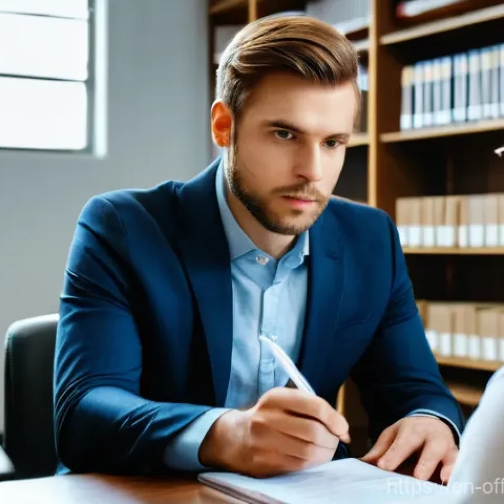 범죄 가해자의 정신감정 과정 - **Prompt:** A detailed, realistic depiction of a forensic psychologist in a professional, well-lit c...