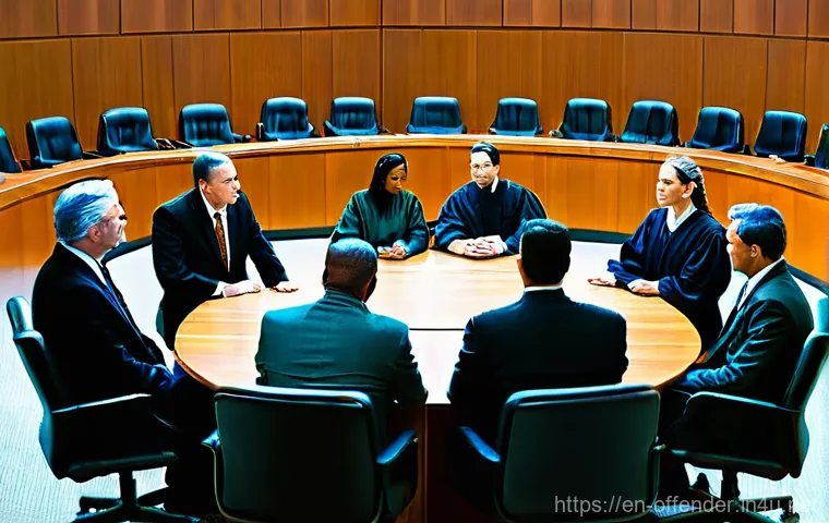 범죄 가해자의 정신감정 과정 - **Prompt:** A detailed, realistic depiction of a forensic psychologist in a professional, well-lit c...