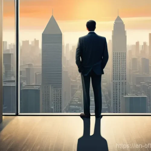 Home 28 흉악범죄자의 무기징역 선고 사례 - A solitary figure, seen from the back, stands before a large, stylized hourglass. On one side of the...