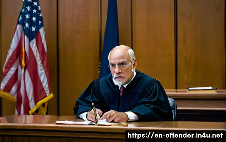 형사처벌과 민사배상의 차이 - A courtroom scene depicting a criminal trial in a modern American courthouse, showing a diverse jury...